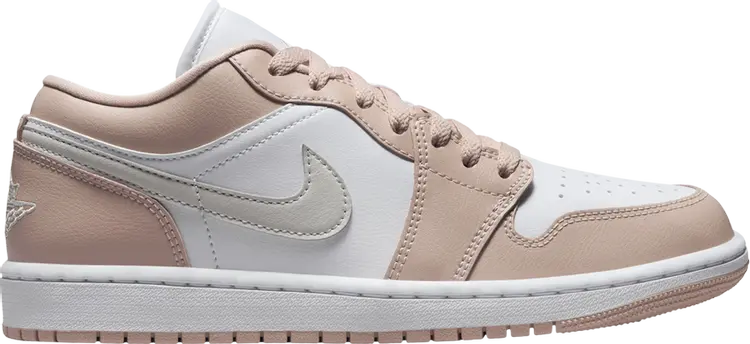 

Кроссовки Wmns Air Jordan 1 Low 'Particle Beige', розовый