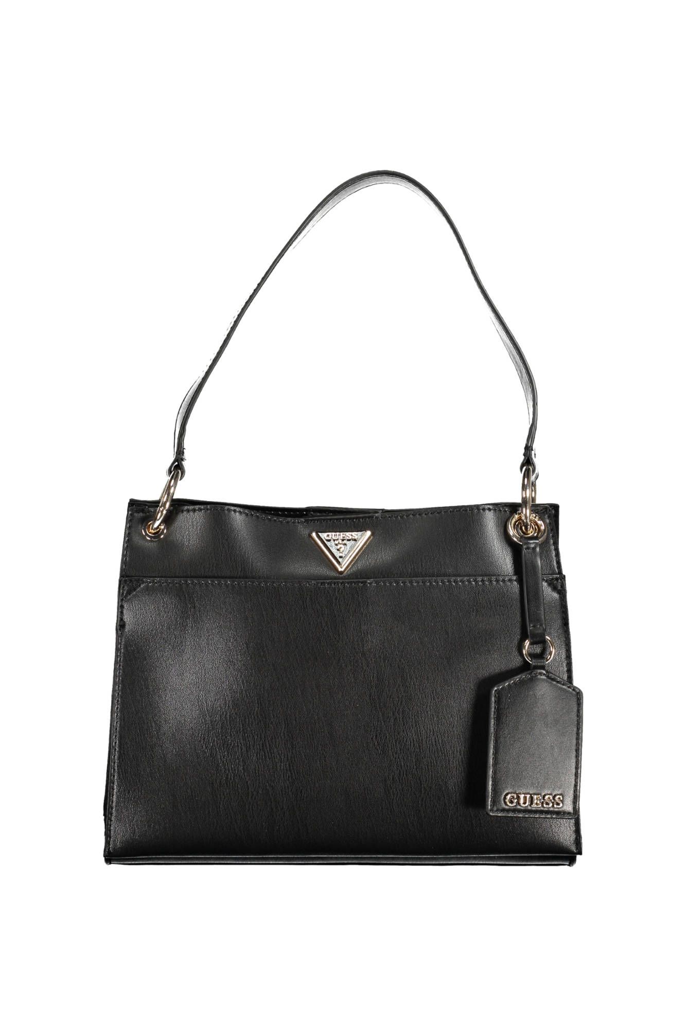 

Черная полиэтиленовая женская сумка Guess Shoes