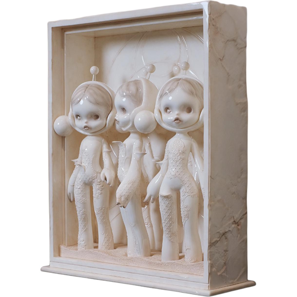 

Skullpanda Art Sculptures, текстильные изделия в тренде Spine POP MART, art sculptures-weaving backbone