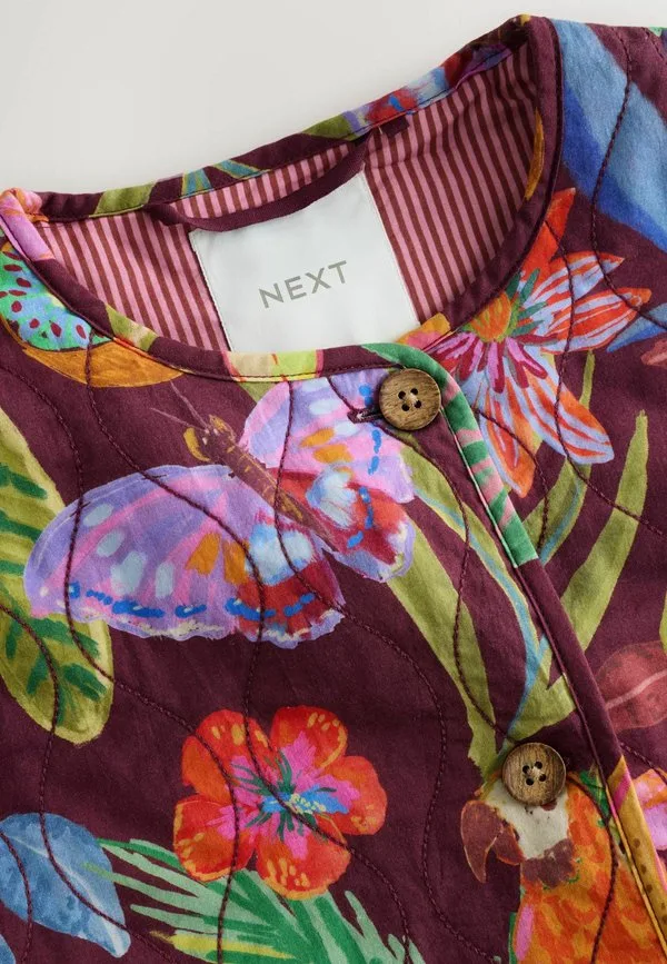 Куртка-Светильник стандартного кроя Next, Bright Jungle Print — фото 3