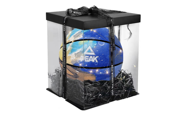 

PEAK Баскетбольный мяч PU Basketball Blue Yellow Size 7 для тренировок унисекс