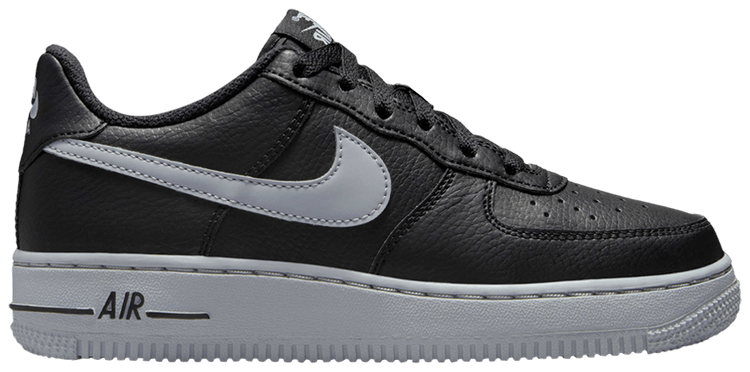 

Кроссовки Nike Air Force 1 GS 'Black Wolf Grey', черный
