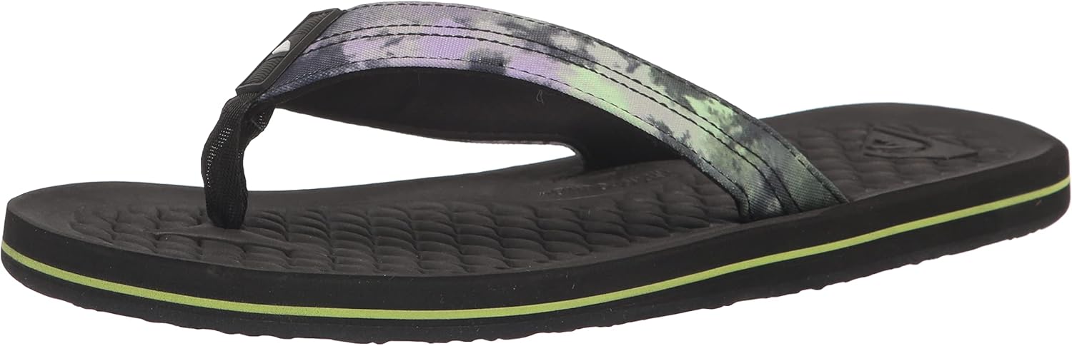 

Мужские сандалии-вьетнамки Quiksilver Lanai 3 Point, черный