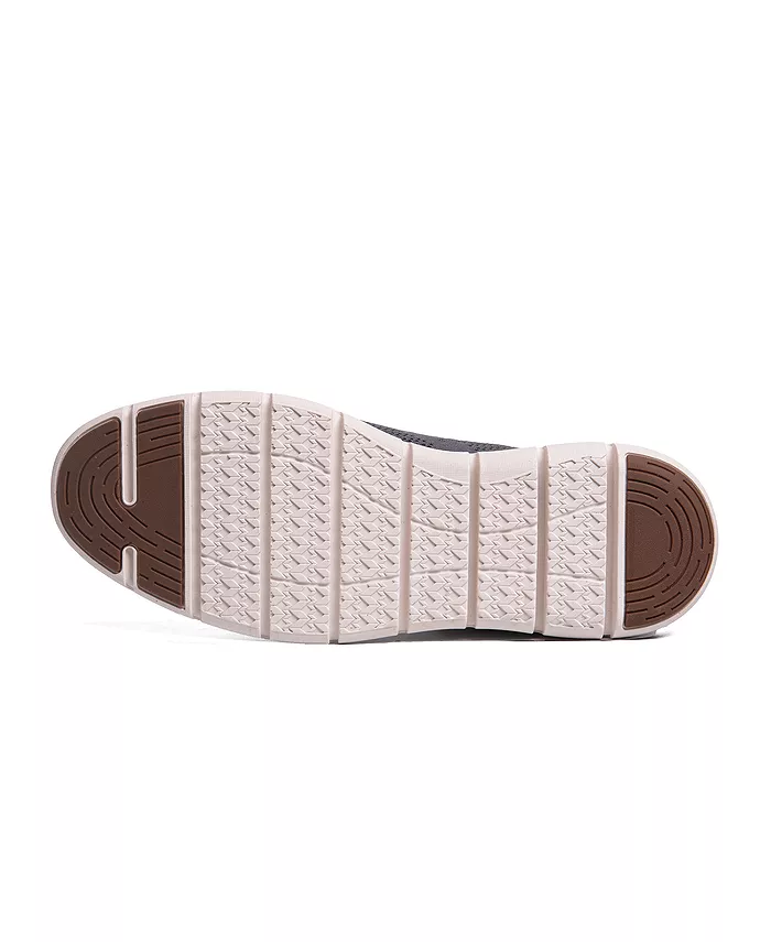 Мужские оксфорды Victory Street с технологией Hands-Free Slip On, легкие, из сетчатого материала Marc Joseph New York, серый — фото 4