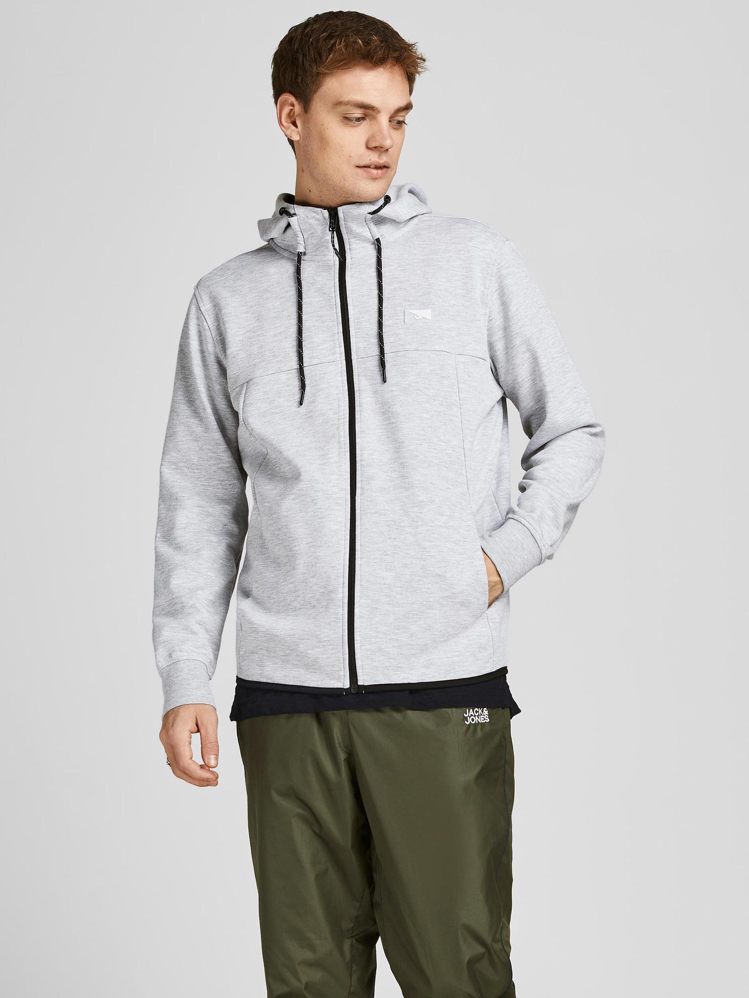 

Толстовка Jack & Jones JWHAIR, серый