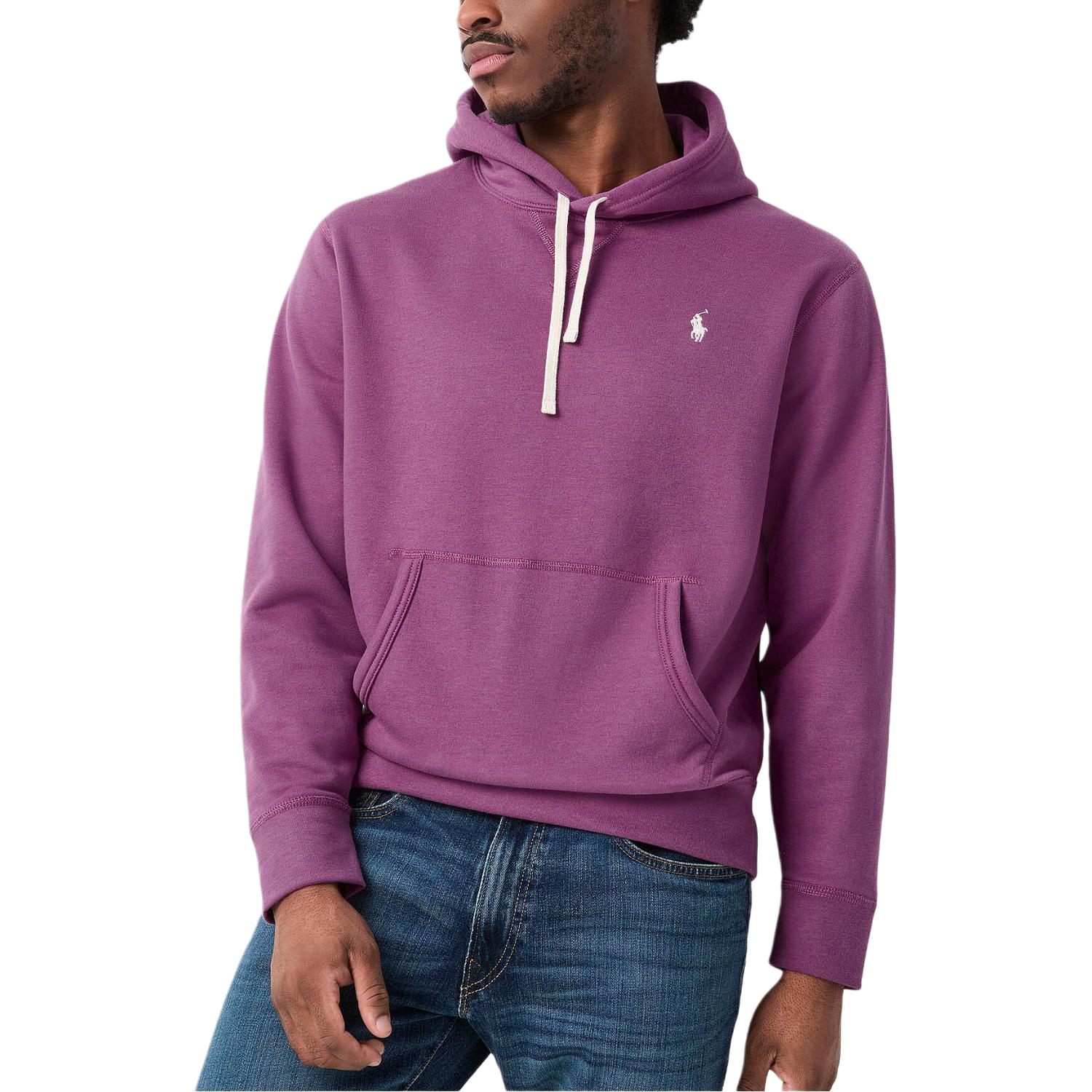 Толстовка SS25 мужская Polo Ralph Lauren, фиолетовый — фото 2
