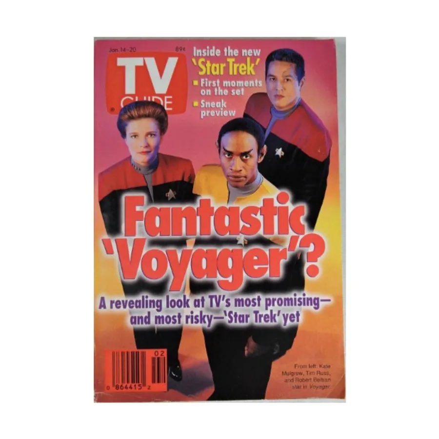 

Журнал Fantastic 'Voyager' (July 14-20, 1995), TV Guide