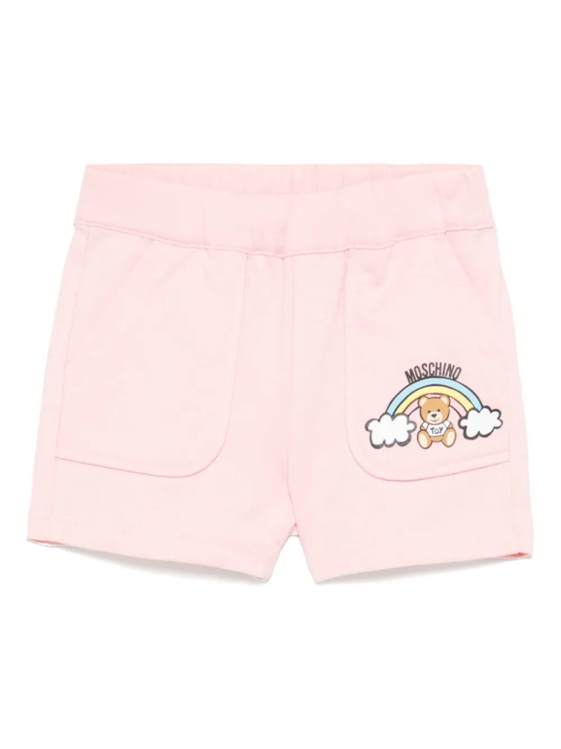 

Шорты с логотипом Moschino Kids, розовый