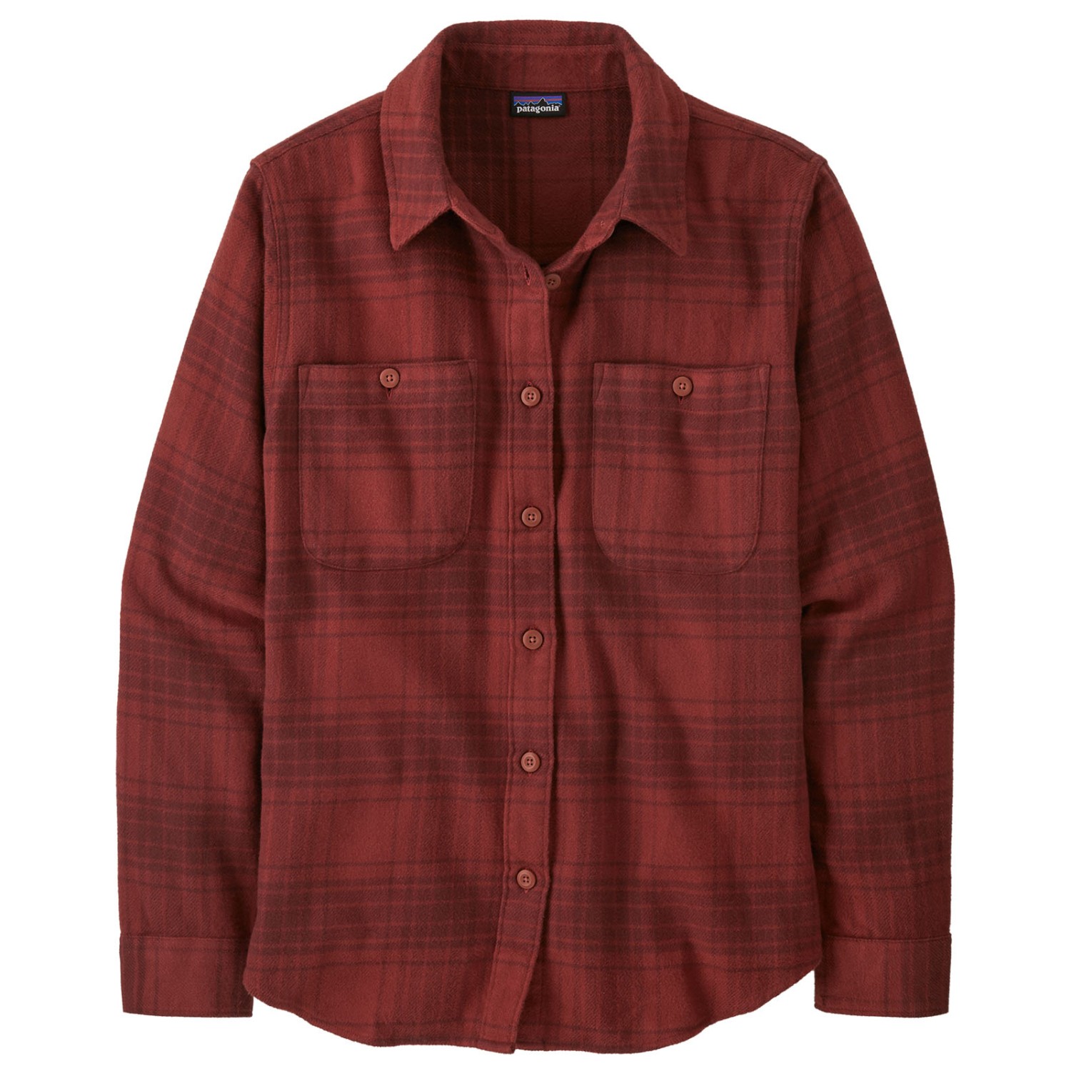 

Рубашка Patagonia Fjord Flannel Shirt, цвет Cascade: Oxide Red