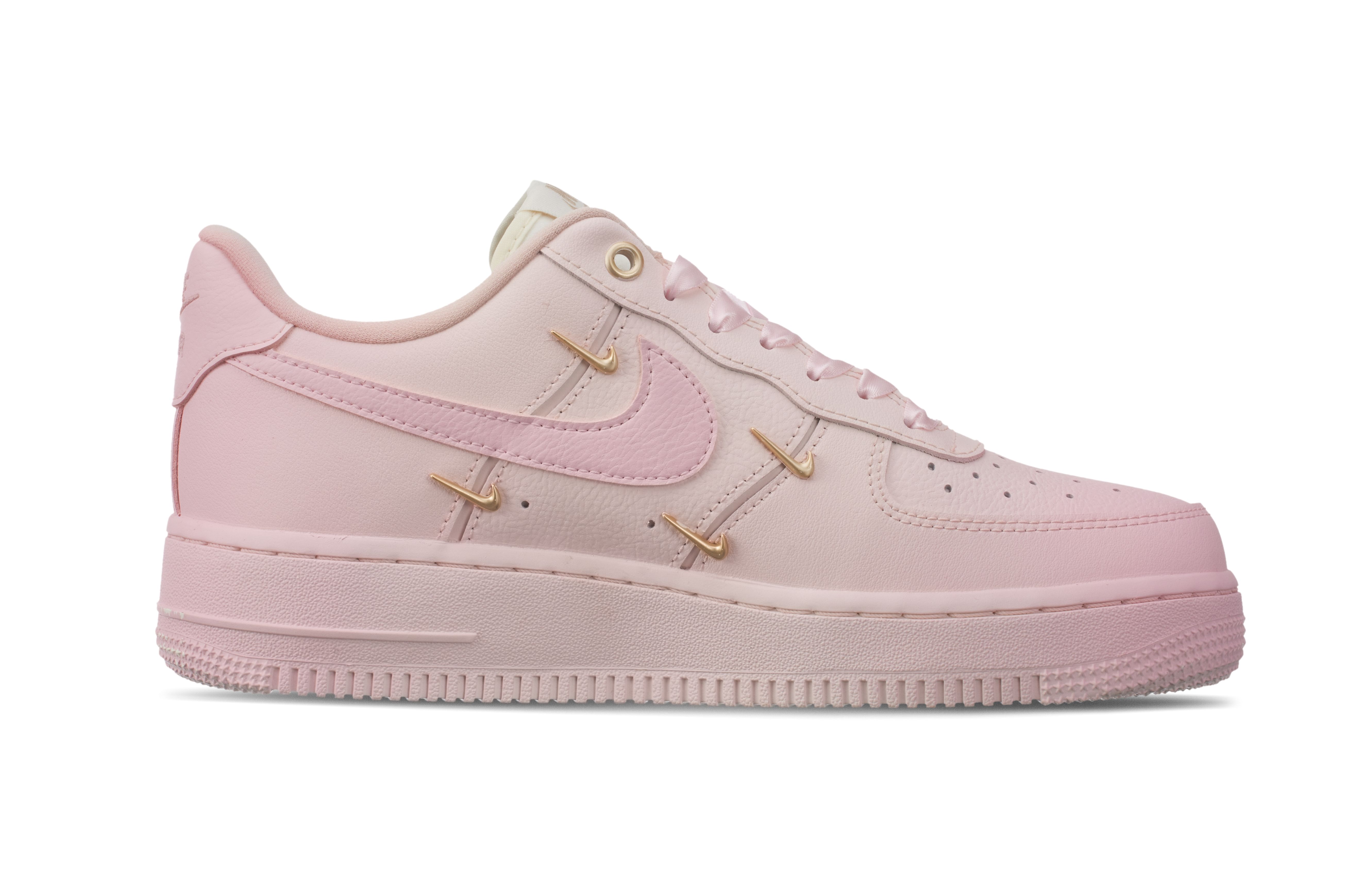 

Кроссовки для скейтбординга Air Force 1 женские, низкие, розовый Nike, розовый