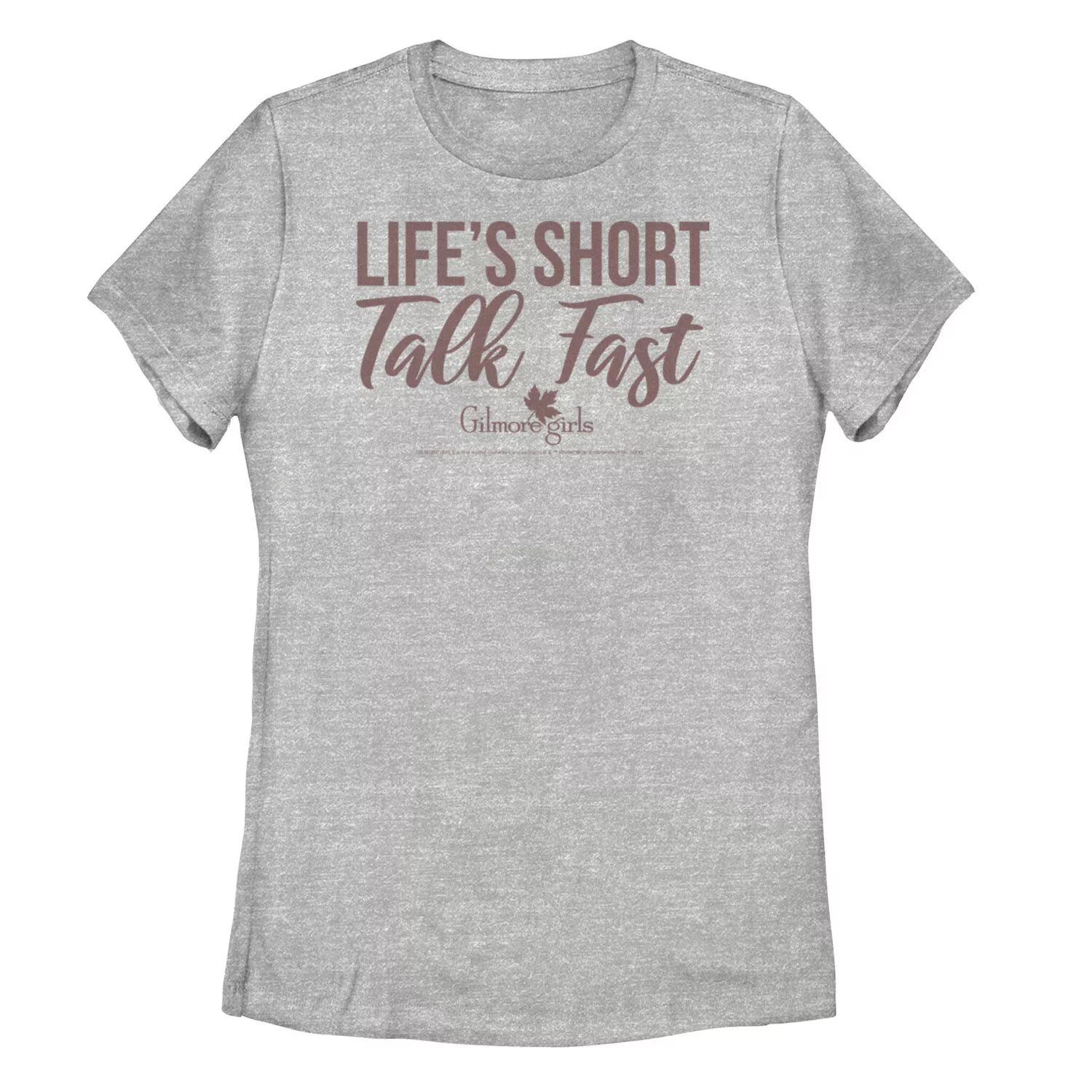 

Футболка Gilmore Girls "Life's Short Talk Fast" для юниоров Licensed Character