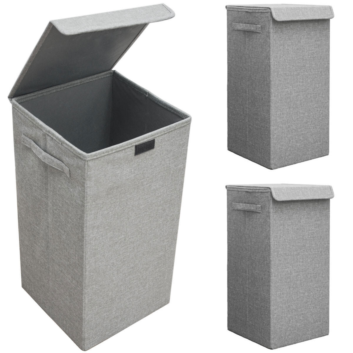 

Корзина для белья Dunedesign, 60x30 см, серый