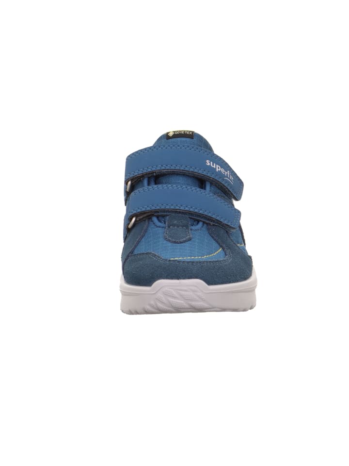 Superfit Низкие кроссовки KICKS сине-желтого цвета — фото 4