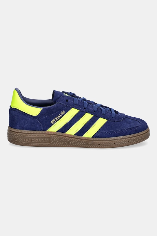 Детские замшевые кроссовки Handball Spezial Adidas Originals, синий — фото 2
