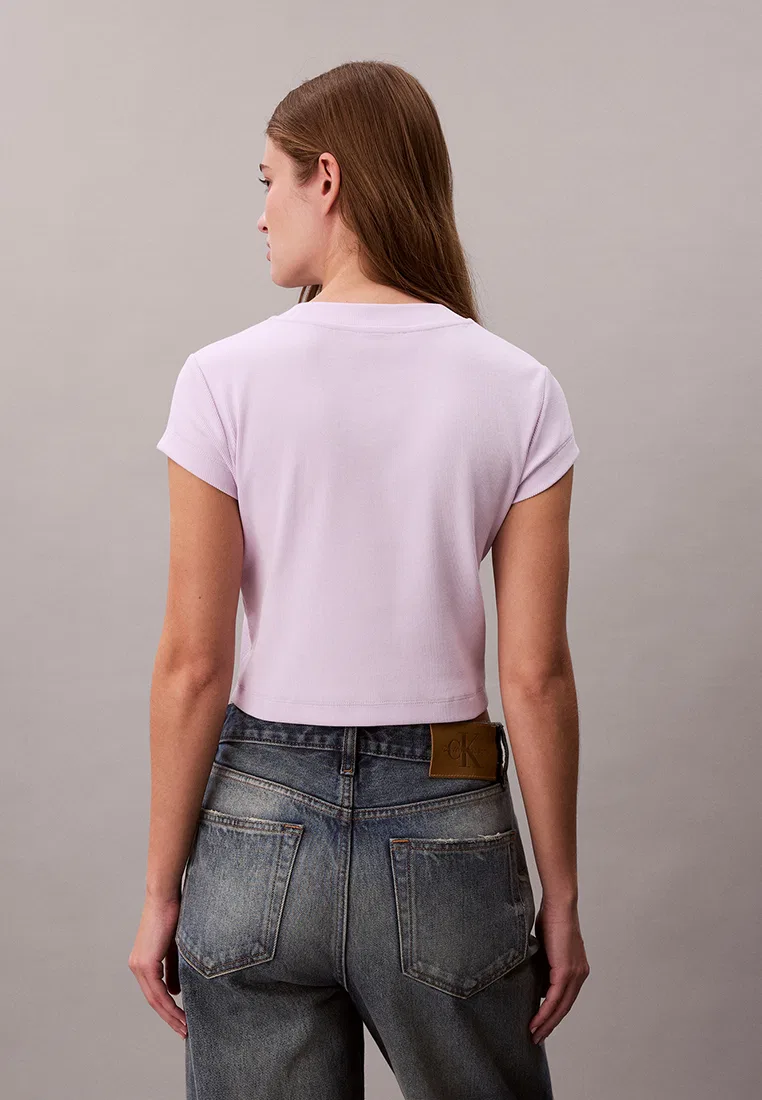Футболка, укороченная, Calvin Klein Jeans — фото 2