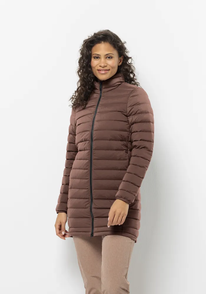 

Пуховик Jack Wolfskin "ARCADEN COAT W", цвет Wild-Ginger