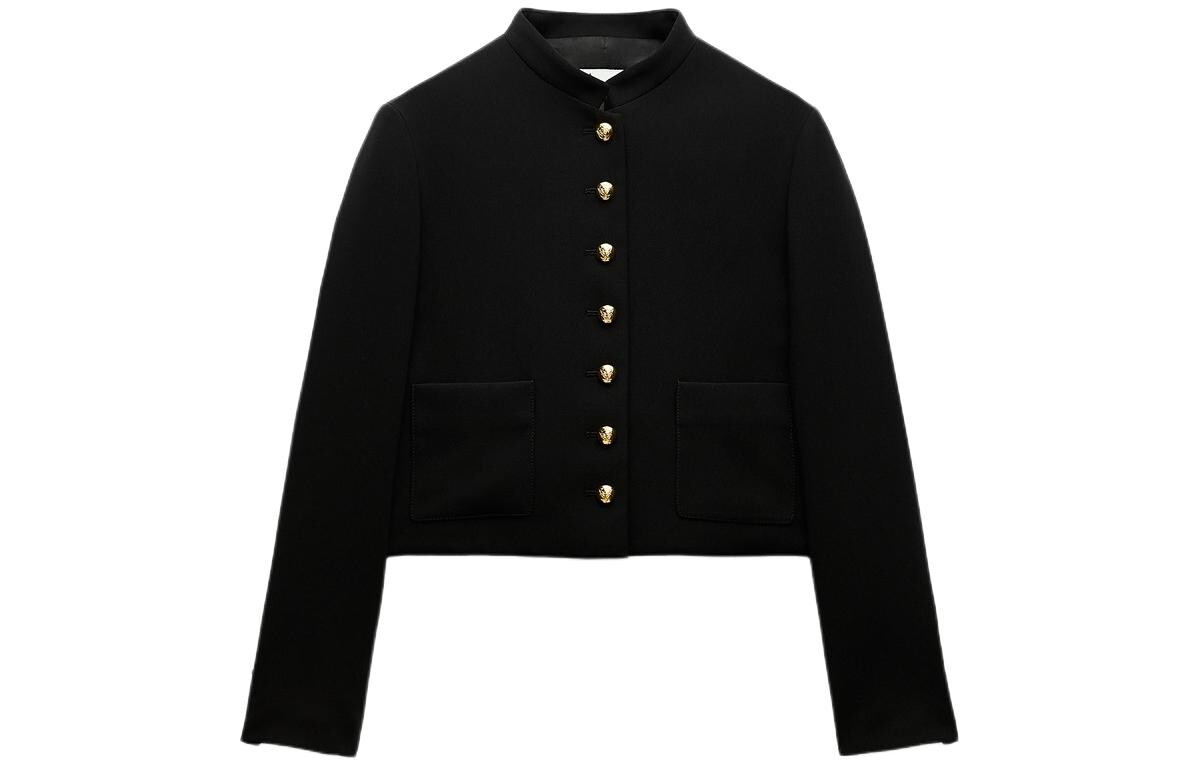 

Куртка серии ZW женская черная Zara