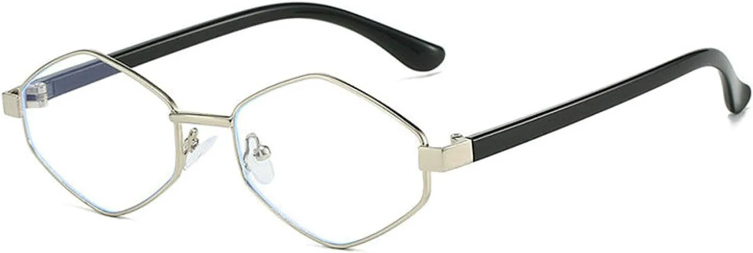 

Willochra Модные маленькие солнцезащитные очки неправильной формы с металлической оправой, «кошачий глаз», ретро-стиль, защита от ультрафиолета UV400, Plian