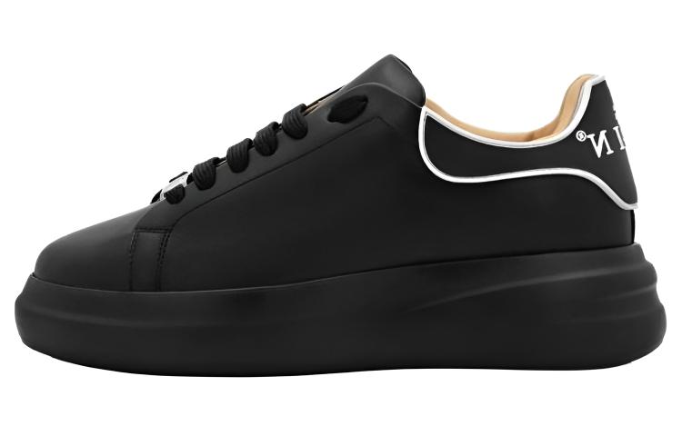 

Кроссовки из кожи на шнуровке PHILIPP PLEIN, черный