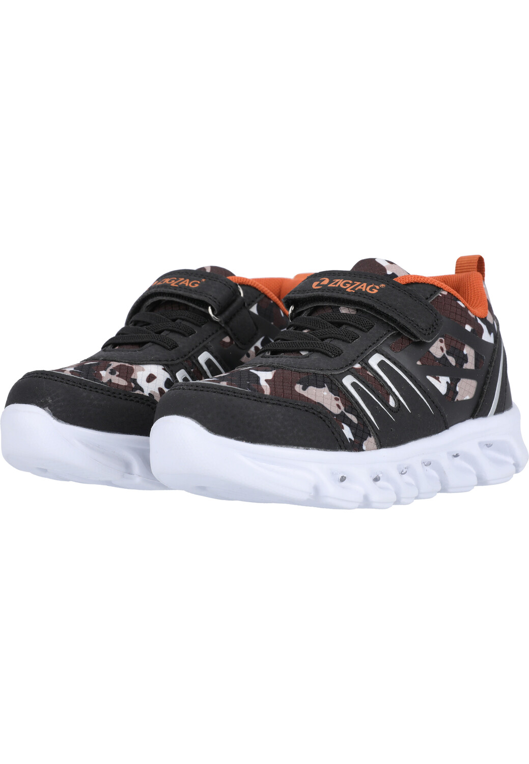 

Низкие кроссовки Zigzag Velund, цвет 1001 Black