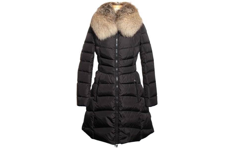 

Пуховик женский черный Moncler