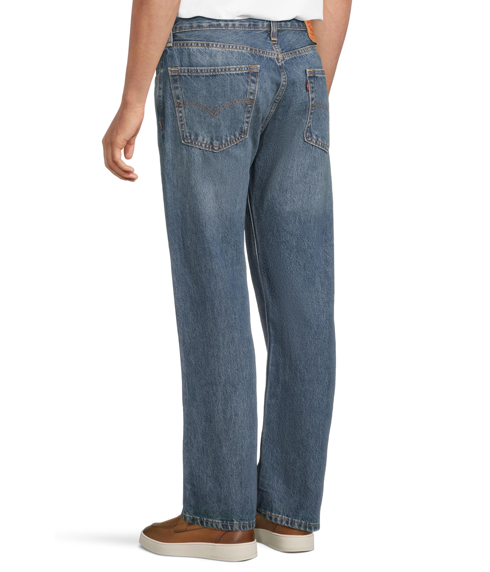 Джинсы Levi's Mens 565 Loose Straight, цвет Forget Me Nots — фото 3