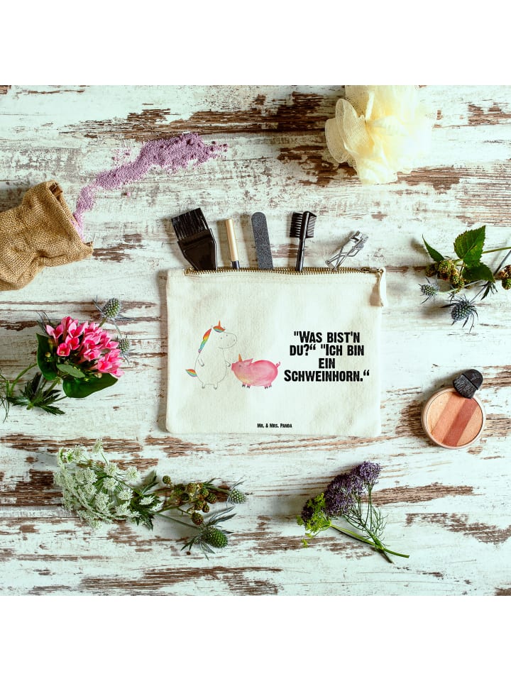 

Mr. & Mrs. Panda Пенал в виде человека, единорога и свиньи с надписью белым цветом