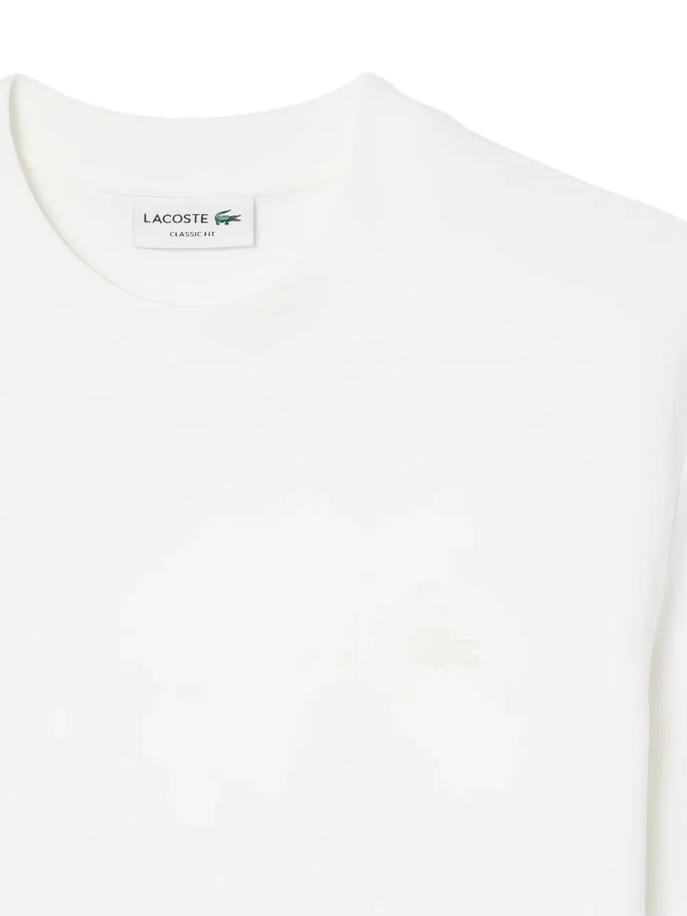 Футболка с круглым вырезом Lacoste, белый — фото 3