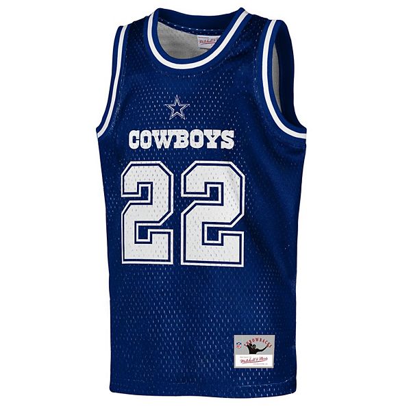 Футболка с принтом Emmitt Smith Dallas Cowboys Mitchell & Ness — фото 3