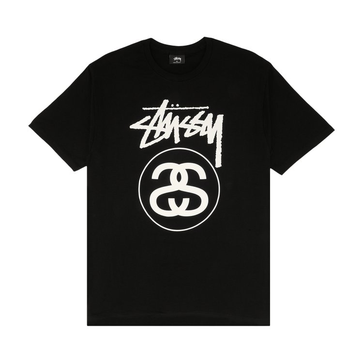 

Футболка Stussy Stock Link 'Black', черный