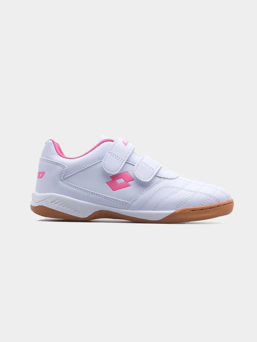 Низкие кроссовки Lotto Shoes PACER K для детей 2600110K, белые/розовые — фото 4