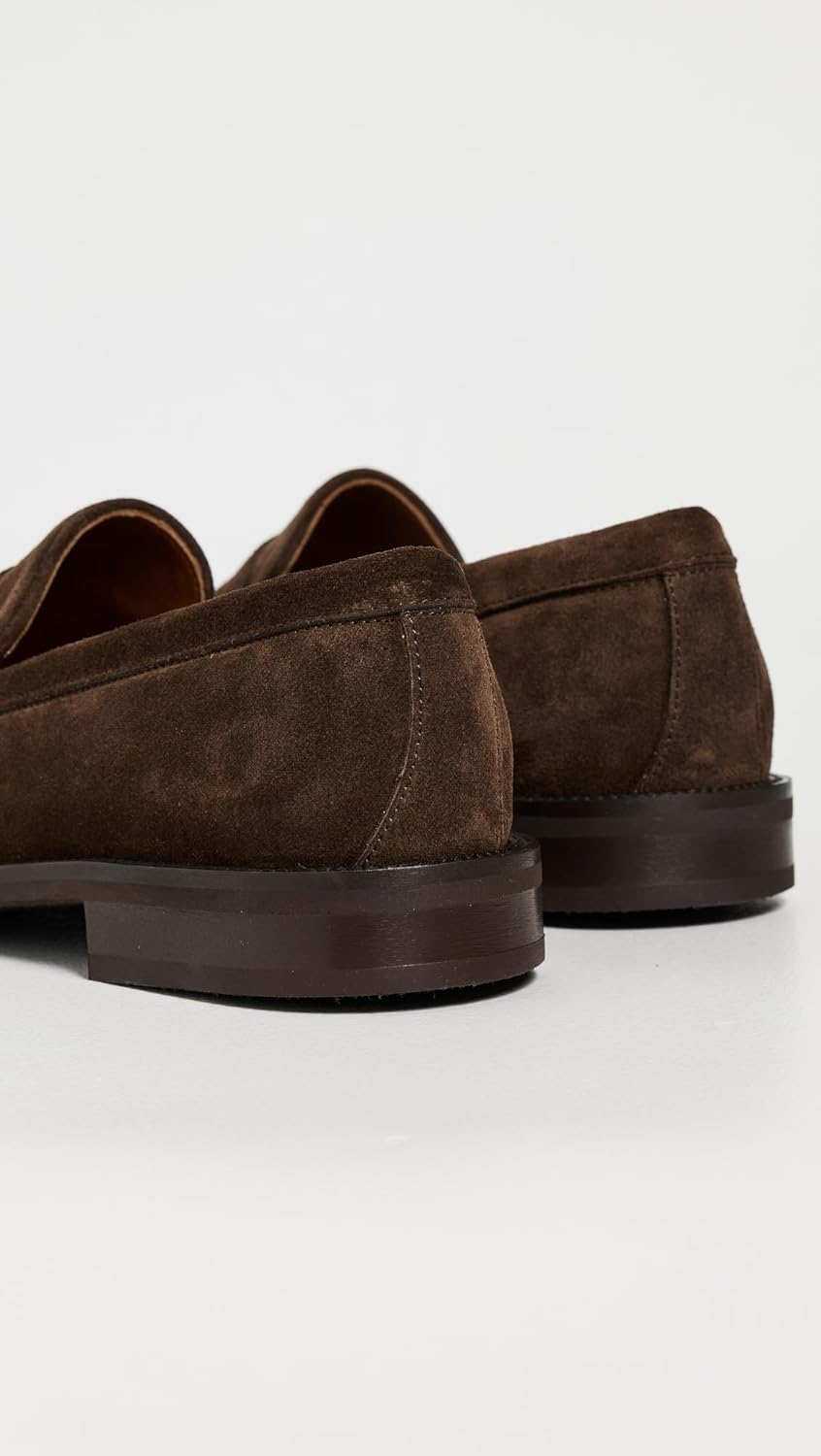 Мужские лоферы Allen Edmonds Como из замши, шоколадный — фото 3