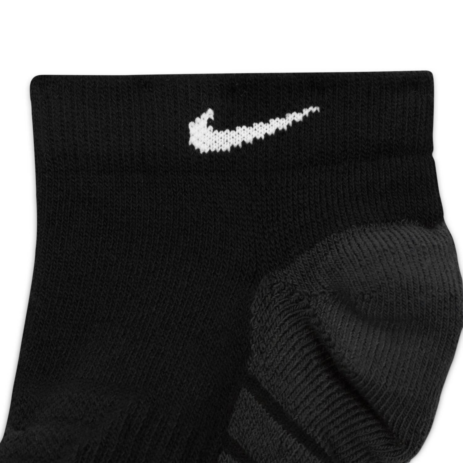 Набор из 3 женских носков для тренировок Nike Max с мягкой подкладкой на каждый день Nike, черный — фото 2