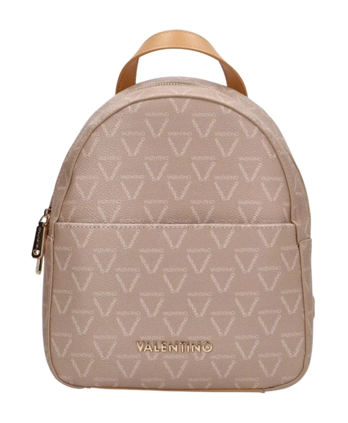 

Бежевый синтетический женский рюкзак Valentino By Mario Valentino, бежевый