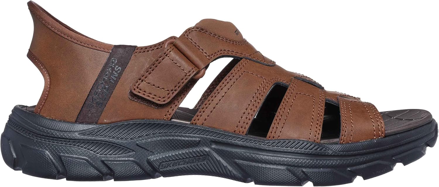 Мужские слипоны Skechers: Сандалии Revolted SS-Norvel, черный — фото 2