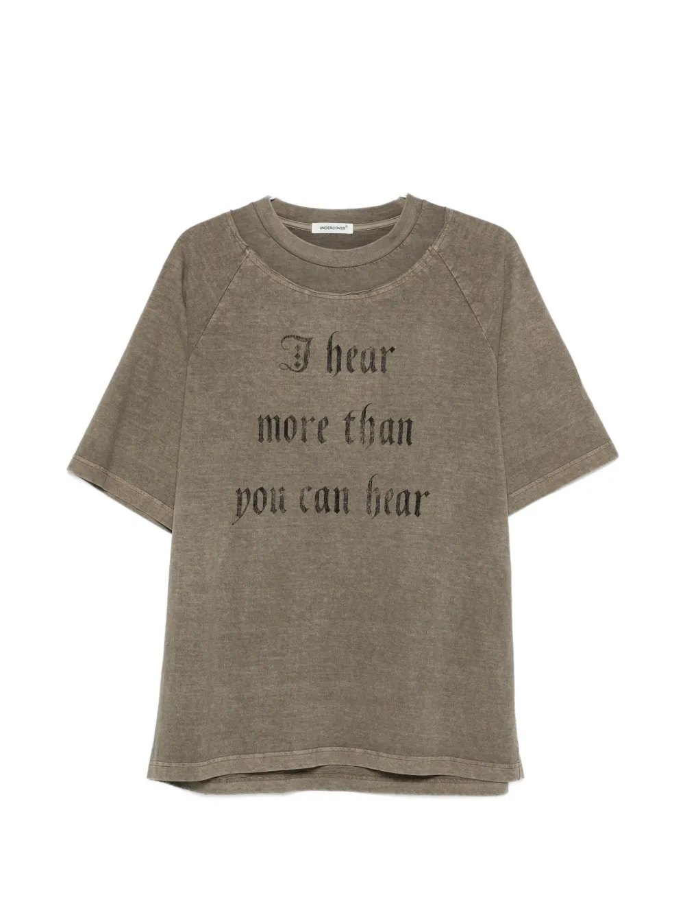 

Футболка с короткими рукавами Undercover, серый