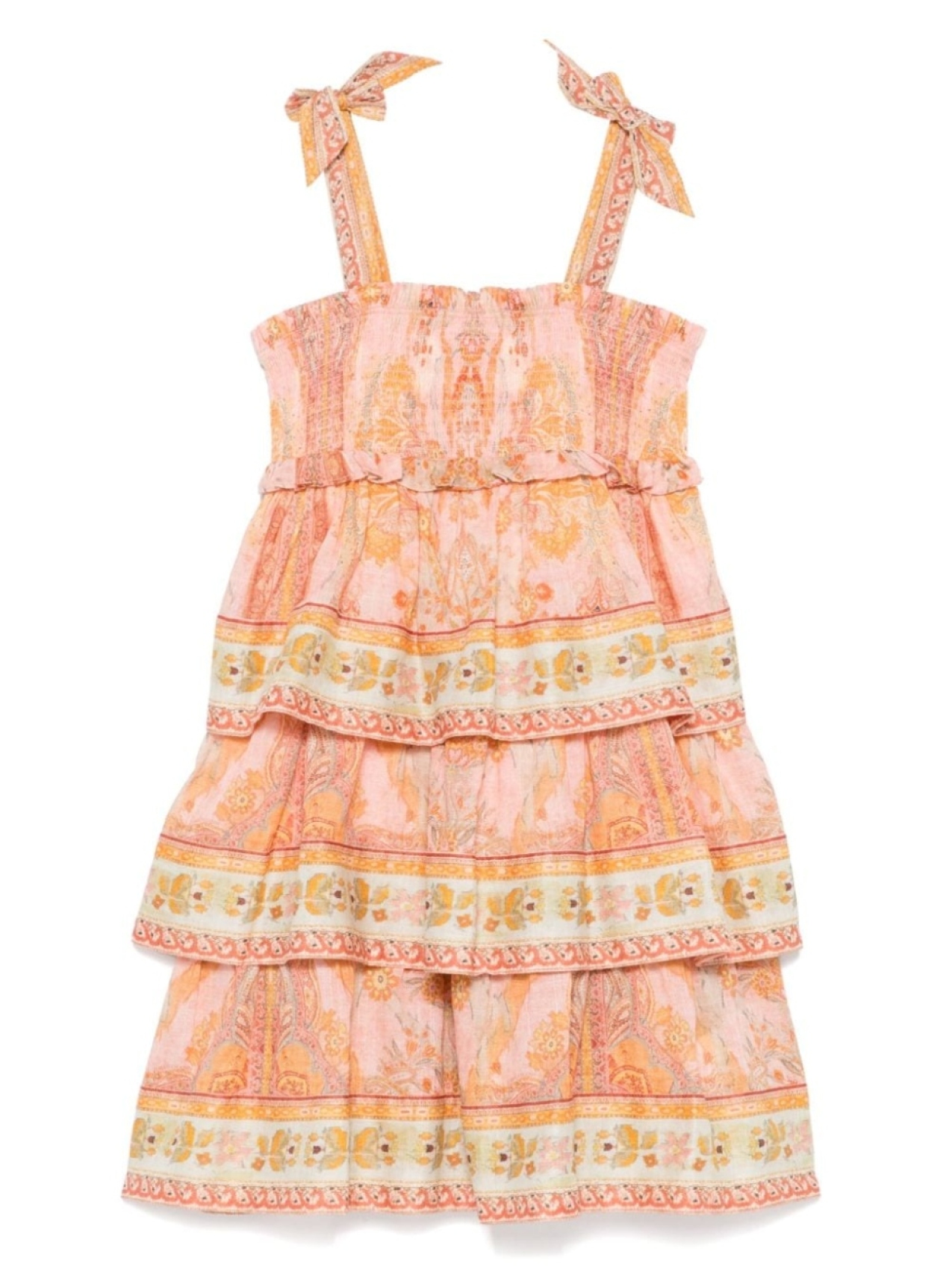 

Платье Уайли ZIMMERMANN Kids, розовый