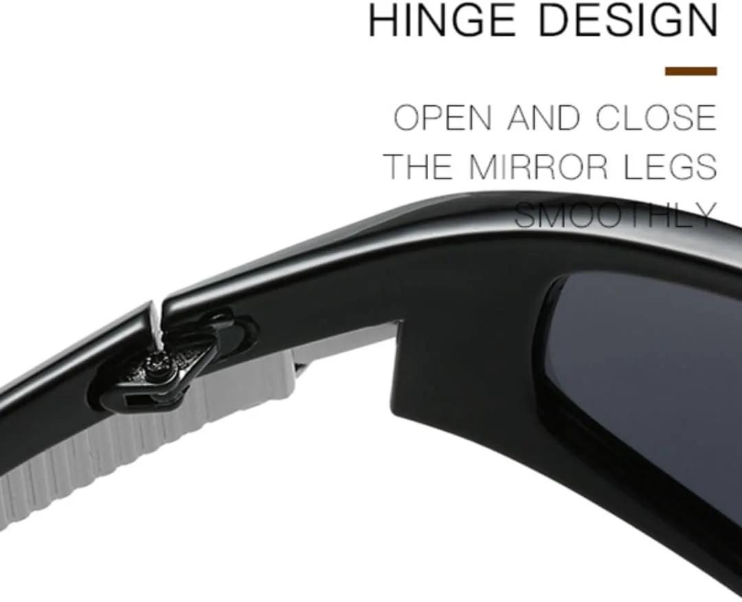 

Женские прямоугольные солнцезащитные очки в стиле панк, роскошные, в стиле стимпанк, мужские ретро, ​​премиум-класса, защита от УФ-излучения UV400 UATXTAU, Blue Grey