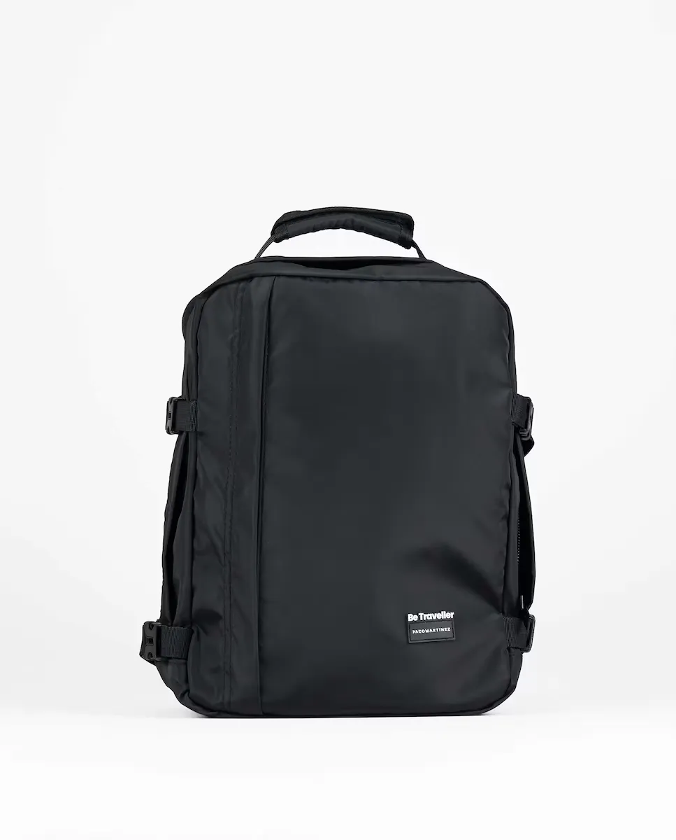 

Женский черный нейлоновый рюкзак для ноутбука PACOMARTINEZ