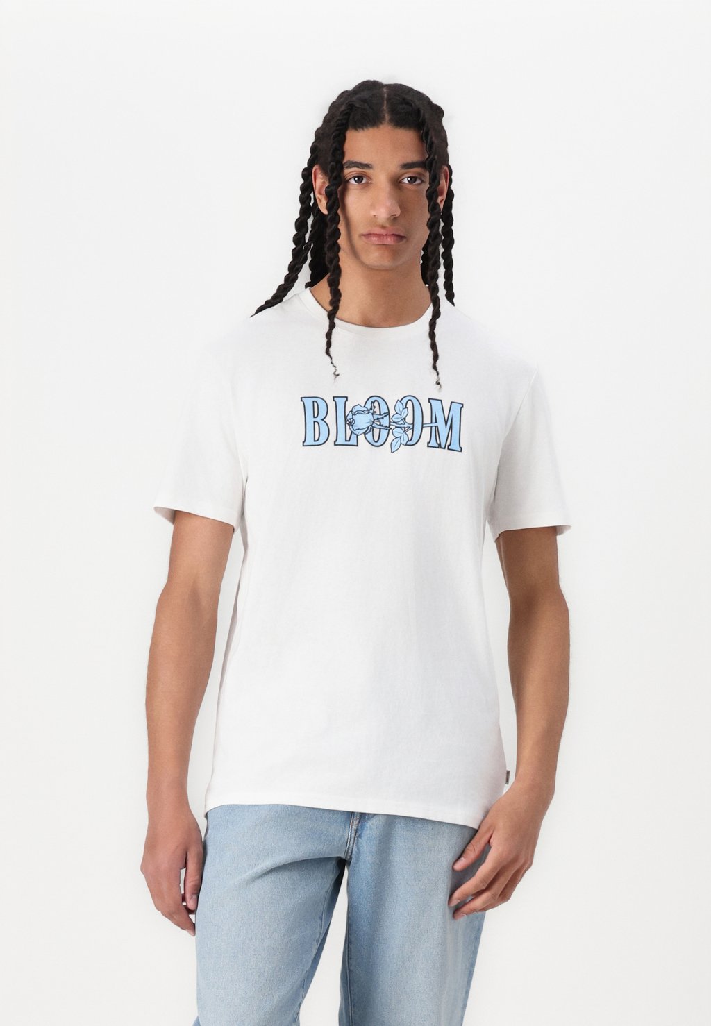 

Футболка с принтом ONSBIGBLOOM TEE Only & Sons, кремовый