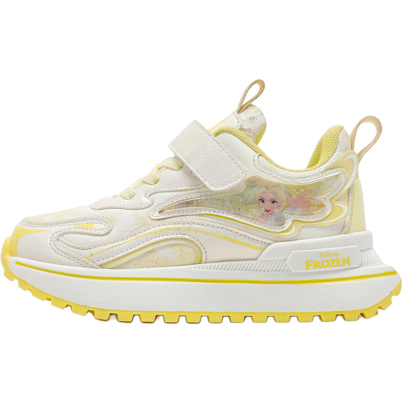 

Морозостойкие абразивоустойчивые водонепроницаемые легкие амортизирующие низкие кроссовки для бега kids' Disney, Lemon[Leather Upper Waterproof]