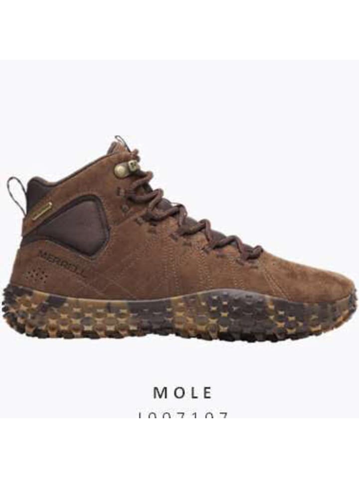 

Кроссовки на шнуровке Merrell, коричневый