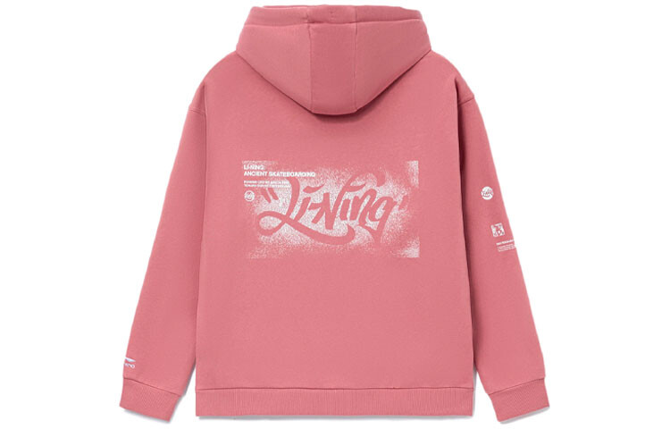 

Скейтборд Толстовка Мужская Розовая Lining, розовый