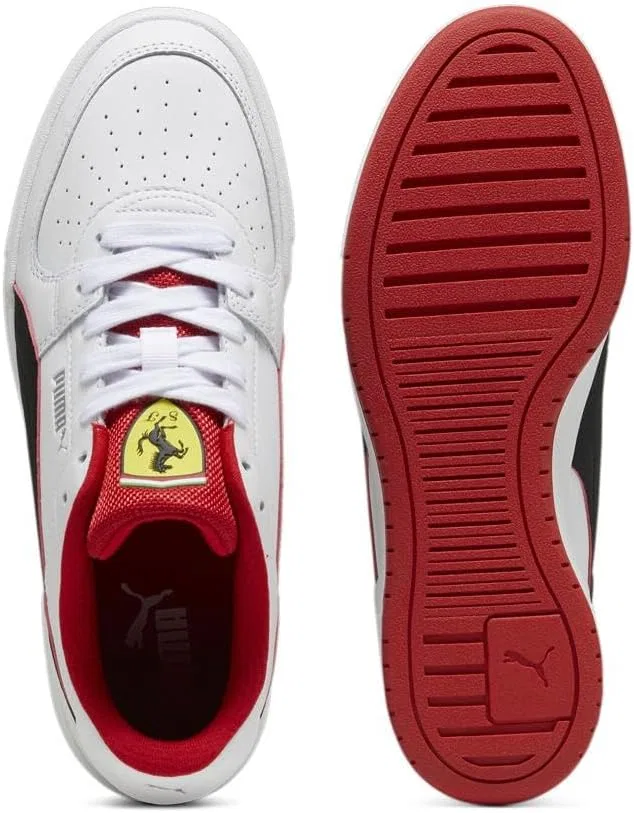 Мужские кроссовки PUMA Ferrari Ca Pro, белый/черный — фото 2