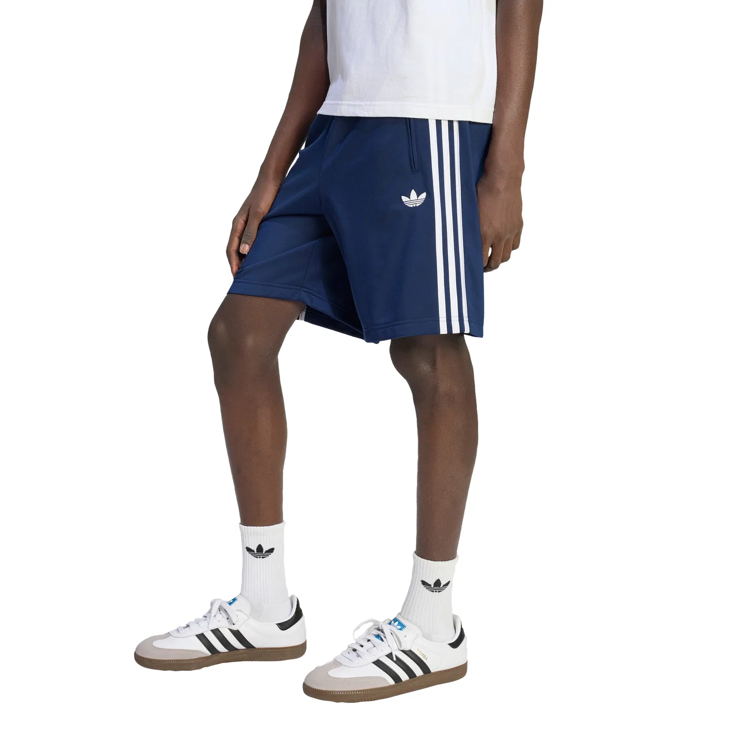 Мужские шорты Firebird цвета Night Indigo от Adidas — фото 4