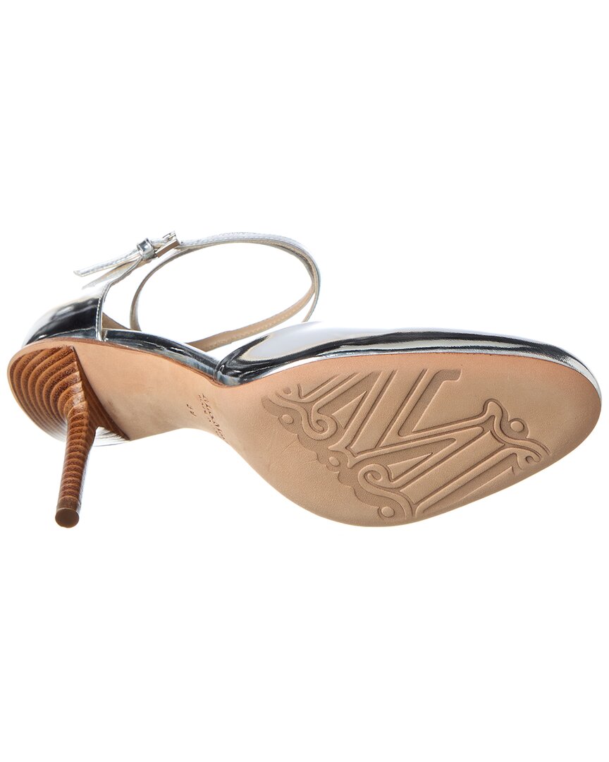 Туфли-лодочки Max Mara Mare Jane из кожи, черный — фото 4