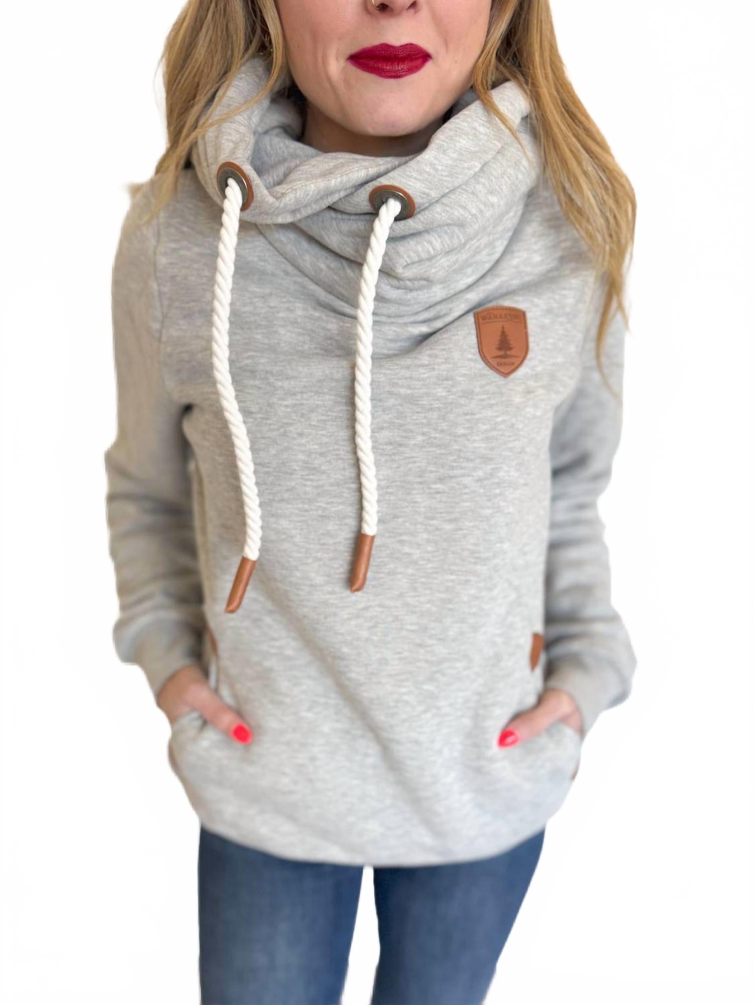 

Унисекс худи Rowan в сером меланже Wanakome, серый