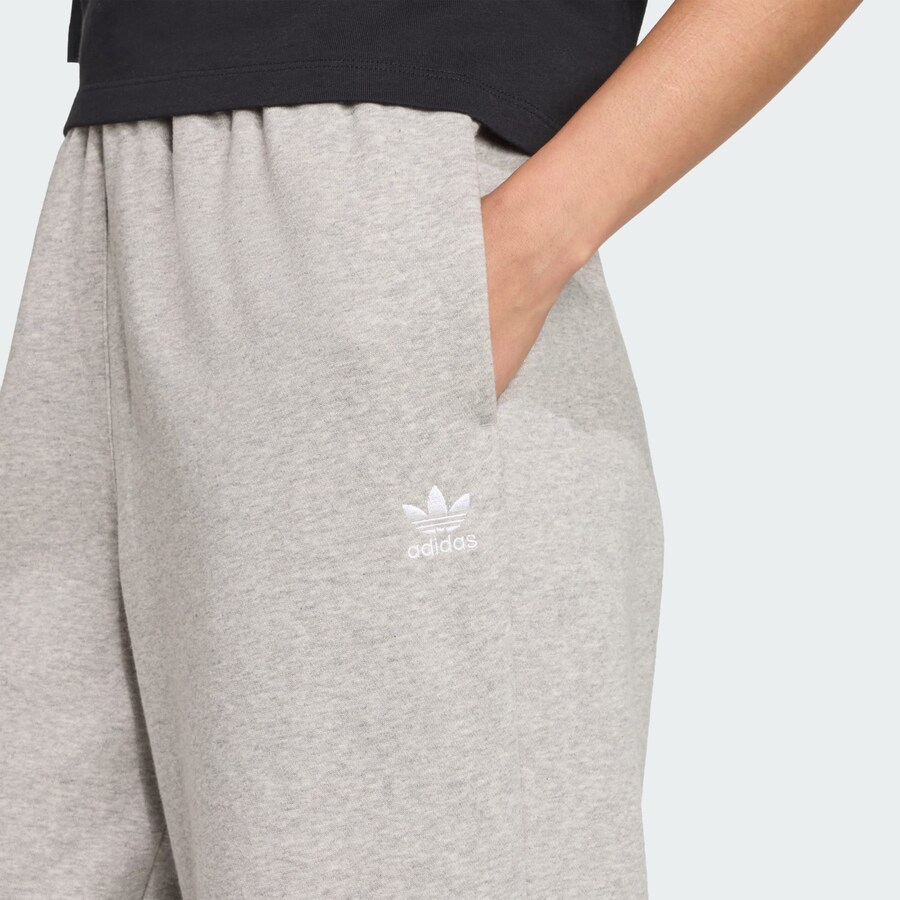 Широкие брюки ADIDAS ORIGINALS Essentials, пятнистый серый — фото 4