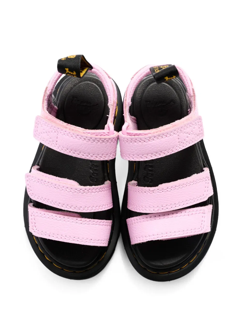 Сандалии Klaire Athena с ремешками Dr. Martens Kids, розовый — фото 4