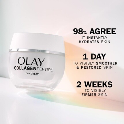 Крем для лица Olay — Увлажняющий дневной с коллагеновыми пептидами, ниацинамидом и антиоксидантным витамином, 50 мл — фото 3